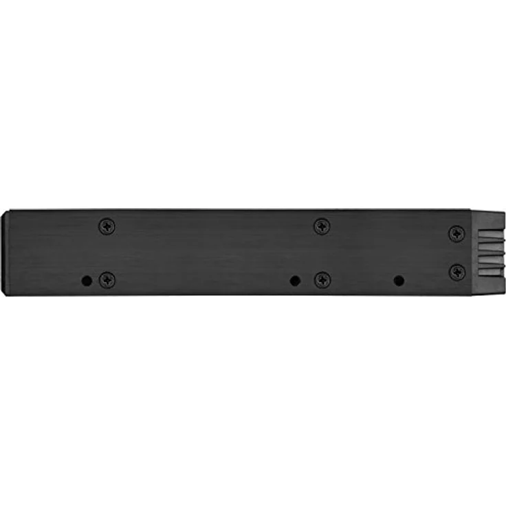 SilverStone SST-FS202B - trägerloser 3,5''Aluminium Hot Swap-Festplatten-Wechselrahmen für 2 x 2,5'' SAS-SATA-HDDs oder SSDs mit Metallschloss an jeder Einschubtür und Statusanzeige-LEDs, schwarz – Bild 7