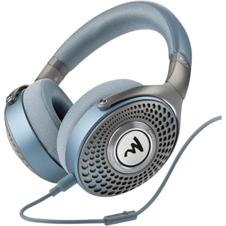 Focal Azurys Kopfhörer, Geschlossene HiFi-Kopfhörer mit 40-mm-Treiber, Aluminium und Magnesium, Blau – Bild 5