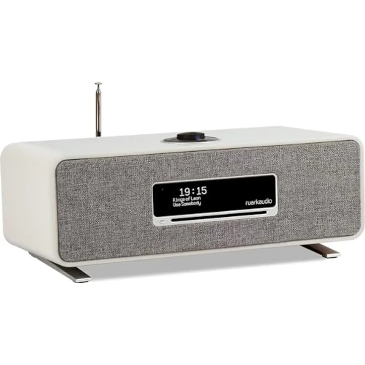 Ruark Audio R3S, Musiksystem in Grau mit DAB, DAB+, FM, CD-Player und Bluetooth