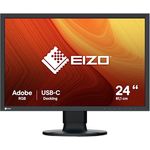 EIZO ColorEdge CS2400S 61,1 cm (24,1 Zoll) Grafik Monitor (HDMI, USB Hub, USB-C, KVM Switch, DisplayPort, 1920 x 1200, 99% AdobeRGB, 95% DCI-P3) schwarz