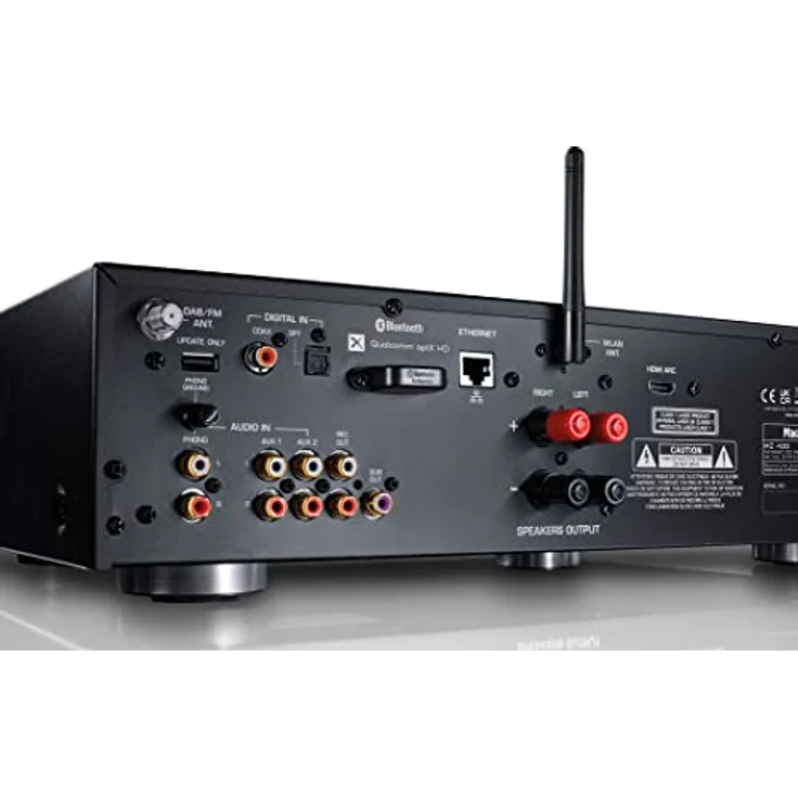 Magnat MC 400, Kompakter High-End Stereo Netzwerk/CD/DAB/FM-Receiver mit 200 Watt Maximal-Ausgangsleistung in Hi-Res Qualität – Bild 4