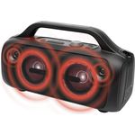 Jvc Bluetooth-Kopfhörer JVC XS-E843 schwarz, 16h Akkulaufzeit, USB-Stromversorgung