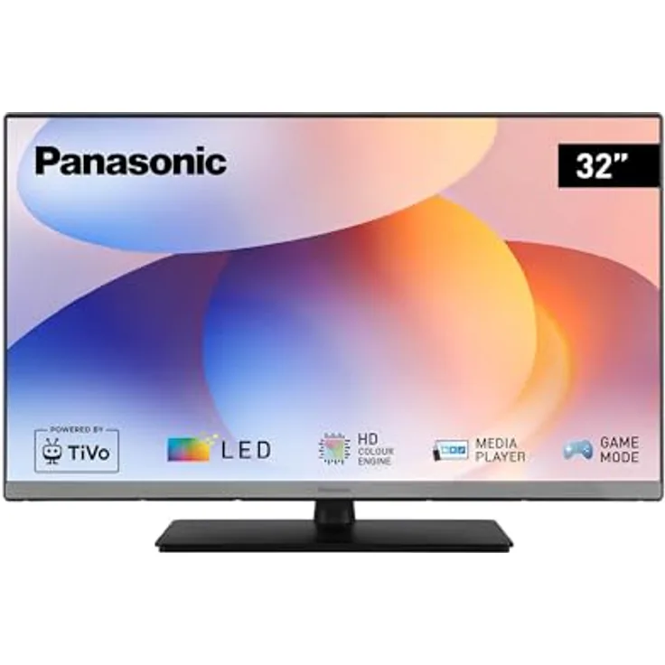 Panasonic TB-32S40AEZ, S40 Serie 32 Zoll HD LED Smart TV, 2024, TiVo, Google- und Alexa-Sprachsteuerung, Gaming-Modus, Media Player, HDR, HDMI, WLAN, in Schwarz