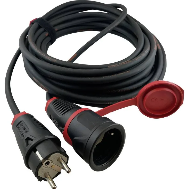 HAWA R7031 Strom Verlängerungskabel 16 A Schwarz 20.00 m (20 m)