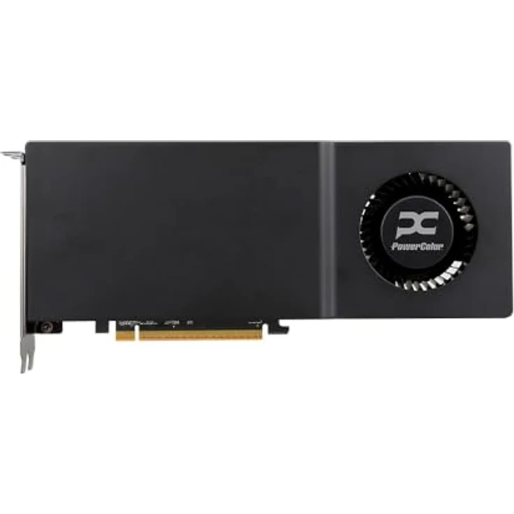 Powercolor Radeon AI Pro R9700, Grafikkarte mit 32GB GDDR6-VRAM, PCIe x16, für 4K/8K Anwendungen – Bild 2