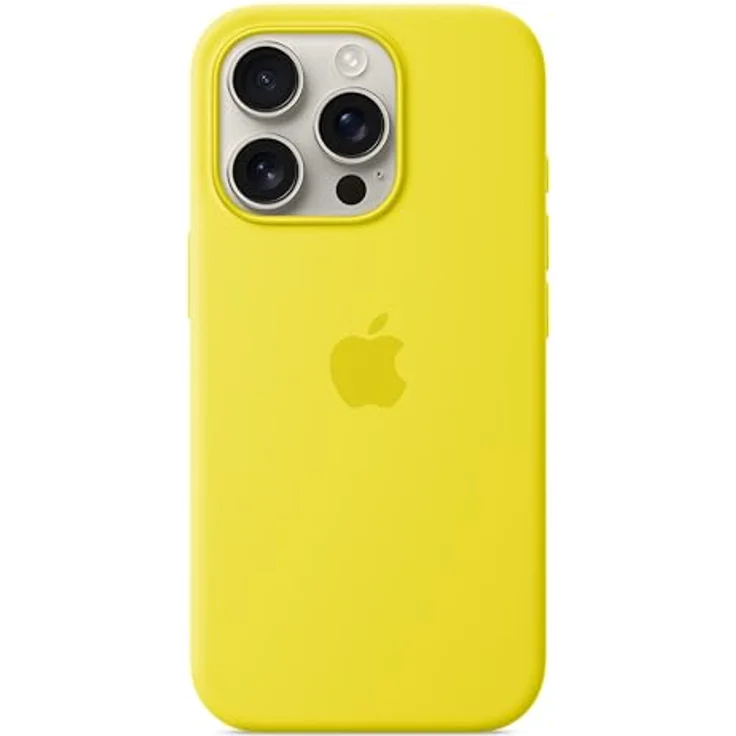 Apple iPhone 16 Pro Silikon Case mit MagSafe – Sternfrucht, recyceltes Silikon, Mikrofaserfutter, Kameraschutz, kabelloses Laden – Bild 2