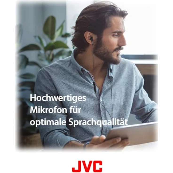 JVC HA-FR 17 USB-C In-Ohr-Kopfhörer mit Mikrofon, Schwarz – Bild 9