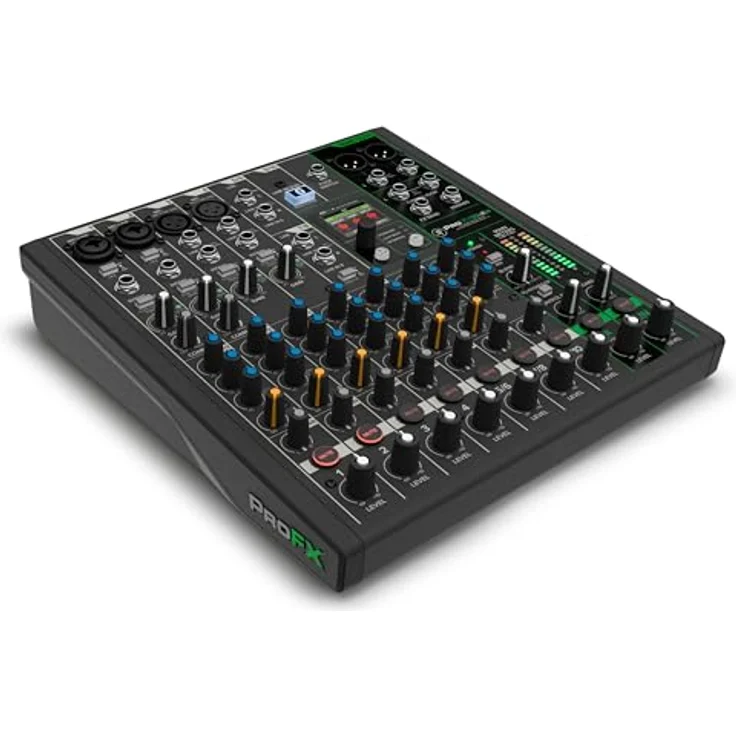 Mackie ProFX10v3+ 10-Kanal Analogmischpult mit GigFX+-Effekten, USB-Aufnahmemodi und Bluetooth – Bild 3