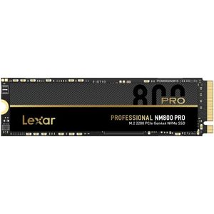 Bild für Lexar Professionelles NM800 PRO SSD 512GB PCIe Gen4 NVMe M.2 2280 internes Solid State Drive, bis zu 7450MB/s Lesen, für PS5, Gamer und Creators (LNM800P512G-RNNNG)