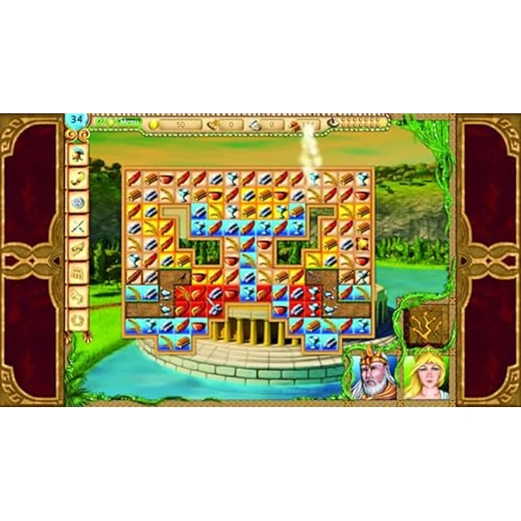 Markt + Technik LEGENDEN von ROM - Spiele Paket mit 4 Vollversionen: Solitaire, Mahjongg, Match 3 für Win 11/10/8.1/7, schnelle Installation, deutscher Support – Bild 5