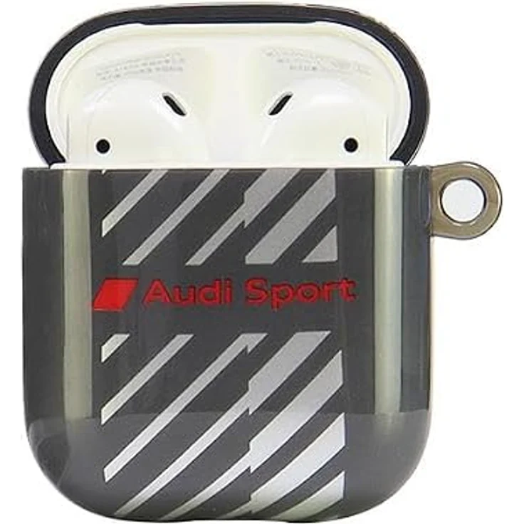 Audi IML Sport Fall für AirPods 1/2, TPU/PC-Material, schwarz – Bild 2
