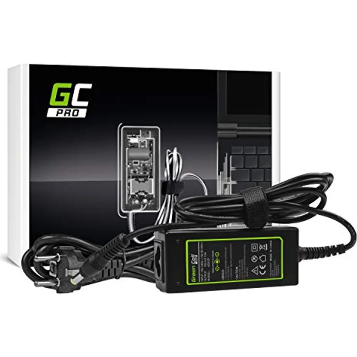 GC PRO Netzteil für Acer Aspire One 531 533 1225 D255 D257 D260 D270 ZG5 Laptop Ladegerät inkl. Stromkabel (19V 2.15A 40W)