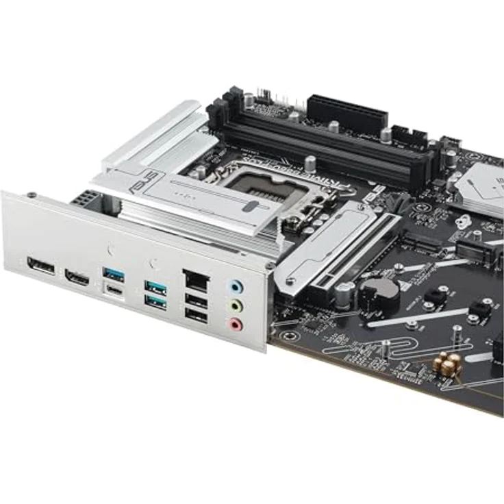 ASUS Prime B860-PLUS-CSM Mainboard Sockel Intel LGA 1851 (ATX, DDR5 Speicher, PCIe 5.0 x16 SafeSlot, 3X PCIe 4.0 M.2, HDMI, DisplayPort, USB 20Gbps, USB 5Gbps Typ-C) – Bild 5