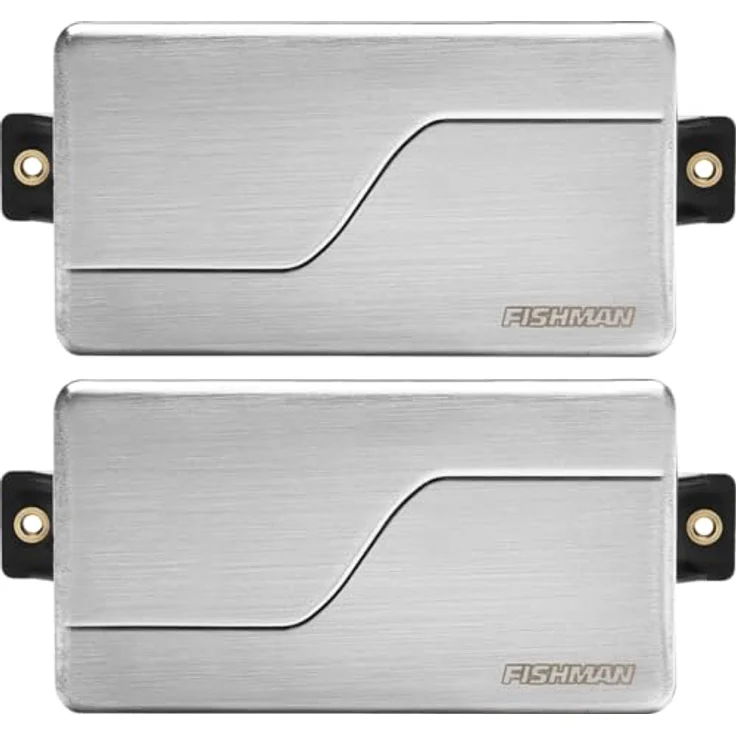 Fishman Fluence Modern Humbucker V2 Set BRST, Aktives Tonabnehmer Set für E-Gitarre mit 3 Stimmen, Brushed Stainless – Bild 2