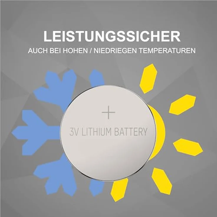 Ansmann HyCell Lithium Knopfzellen CR2450 3V, 2 Stück, Lange Haltbarkeit, für Taschenrechner, Waage, Uhr, Autoschlüssel, Garagenöffner, Fernbedienung, Licht – Bild 4
