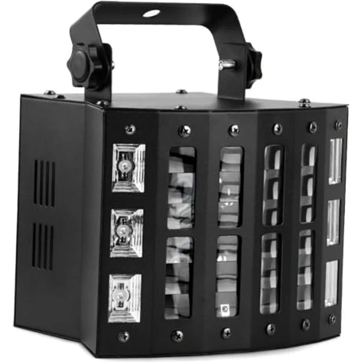 N-Gear DB-42 / 3-1 Derby (LED), Multifunktionaler Scheinwerfer mit RGB-LEDs, Schwarz – Bild 2