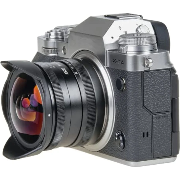 Tokina SZ 8mm F2.8 Fisheye MF, leichtes Weitwinkelobjektiv für Sony E, schwarz – Bild 2
