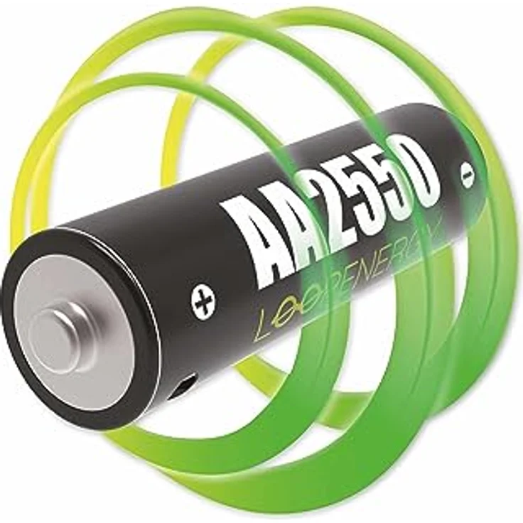 VERICO LoopEnergy AA USB-C Mignon-Akku 2550mWh 1,5V 2 St. Mignon (AA)-Akku Li-Ion 1700 mAh 1.5V 2St. – Bild 5