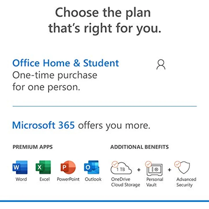 Microsoft Office 2019 Home & Student | 1 Benutzer | 1 PC (Windows 10) oder Mac | einmaliger Kauf | mehrsprachig | Box – Bild 2