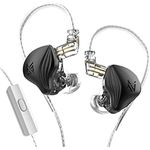 KZ ZEX Earbuds with Microphone Black