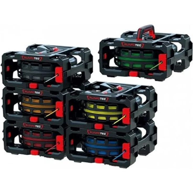 Runpotec CB 260, Kabelrolle für Einzeladernmanagement, modular und stapelbar, max. Bündeldurchmesser 26 cm – Bild 1