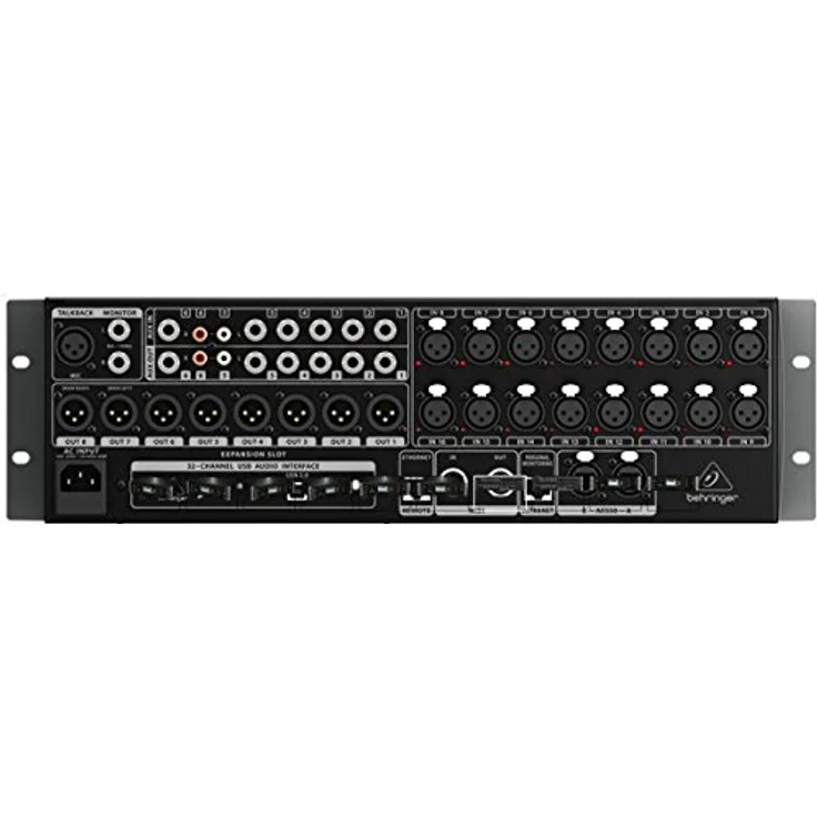 Behringer X32 RACK Digitaler Rack-Mixer mit 40 Eingängen und 25 Bussen, 16 programmierbaren Midas-Vorverstärkern, USB-Audio-Interface und iPad/iPhone*-Fernbedienung – Bild 5