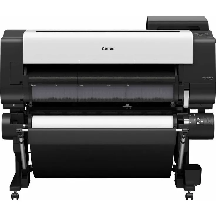 Canon imagePROGRAF TX-3200, Großformatdrucker mit Bubblejet-Technologie, 2400 x 1200 DPI, A0, Ethernet/LAN, Schwarz und Weiß, 128 GB Speicher