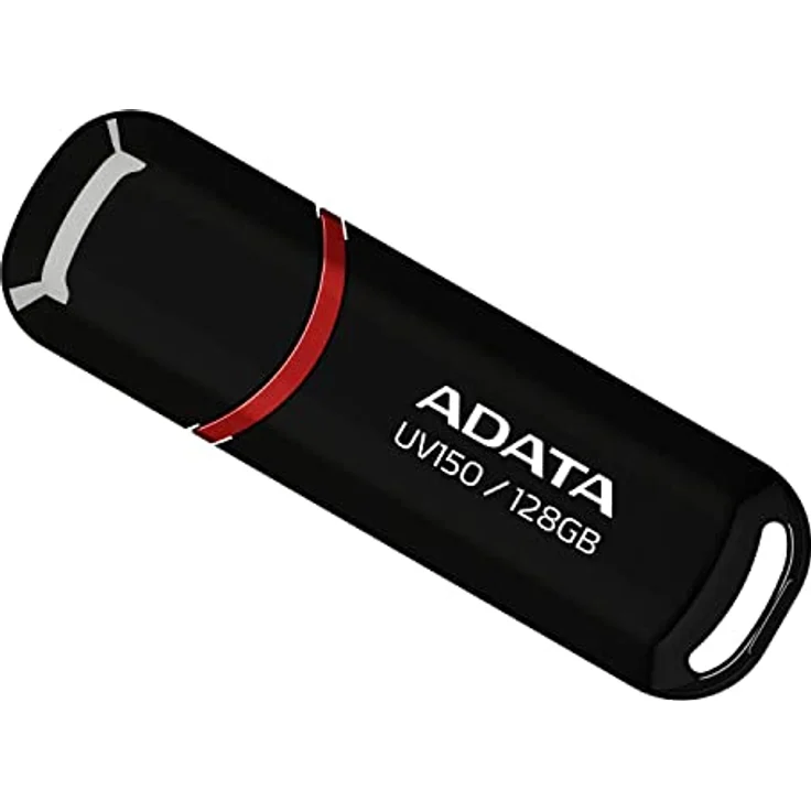 ADATA AUV150-128G-RBK USB-Stick 128 GB USB Typ-A 3.0 (3.1 Gen 1) Schwarz - USB-Sticks (128 GB, USB Typ-A, 3.0 (3.1 Gen 1), Kappe, Schwarz) – Bild 3