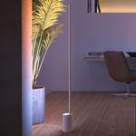 Philips Hue Gradient Signe, Smarte LED-Stehlampe mit RGBW und Farbverläufen, weiß