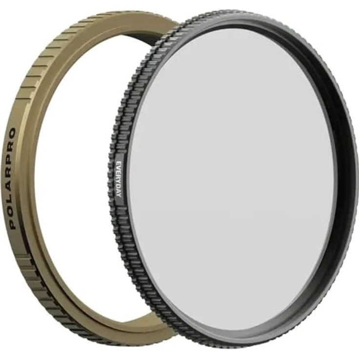 PolarPro - Fuji X100 Serie Filteradapter - Messing - Kompatibel mit Fuji X100VI, X100V, X100, X100S, X70-49mm – Bild 5