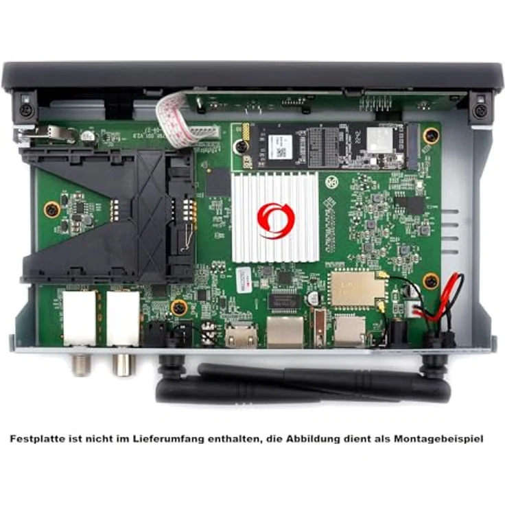 OCTAGON SF8008 4K SUPREME UHD E2 DVB-S2X & DVB-C/T2 Linux PVR Combo Receiver SAT-Receiver in Schwarz – Bild 10