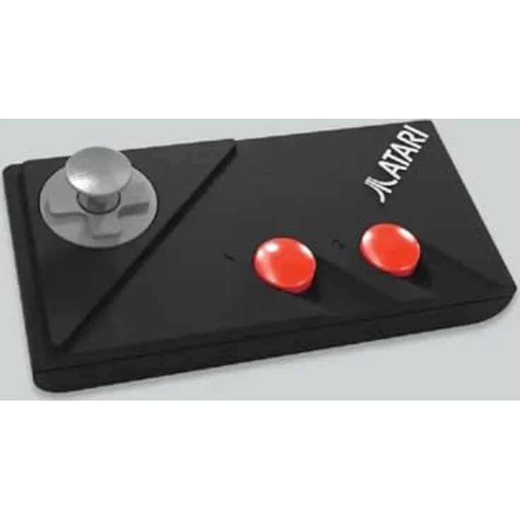Plaion CX78+ Wireless Gamepad für Atari 2600+, 2600 und 7800, ergonomisches Design, kabellose Signalübertragung, Schwarz – Bild 3
