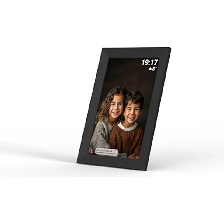 Denver Frameo PFF-1012 Schwarz, Digitaler Bilderrahmen mit 10.10" HD IPS Touchscreen und WLAN – Bild 3