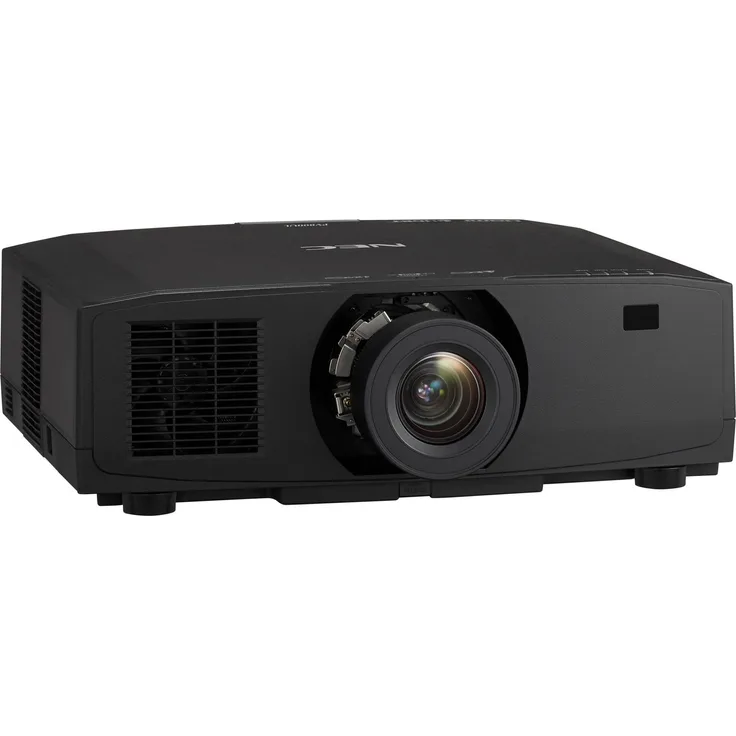 NEC PV710UL-B, LCD-Laserprojektor mit 7400 Lumen Helligkeit, Schwarz
