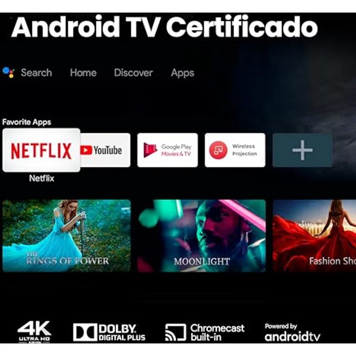 BenQ W4100i 4K Heimkino Beamer, 3200 Lumen mit Android TV-Dongle für kabelloses Entertainment – Bild 6
