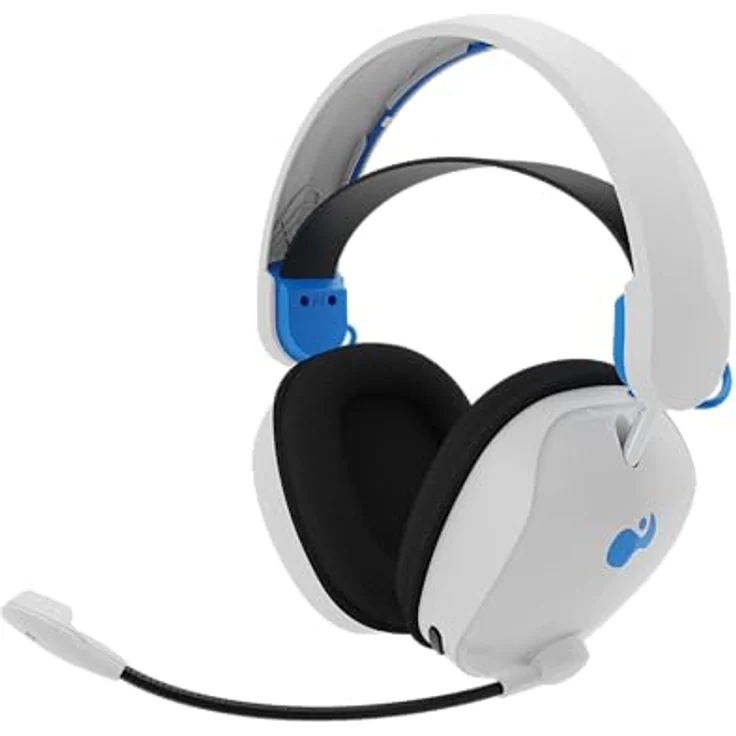PDP PS5 Phantom Wireless Headset White, Gaming-Headset mit Dual-Mode-Funktionen und 40 Stunden Akkulaufzeit – Bild 1