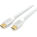 Equip USB-C Kabel 3.2 Gen 2, 1m, 10 Gbit/s, 5A, 4K/60Hz, weiß