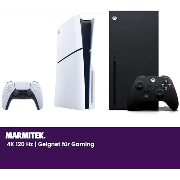 HDMI Splitter 4K120 Gaming - Marmitek Split 712-1 Eingang / 2 Ausgänge - 8K60 - HDMI Verteiler - 48Gbps - HDR 120 Hz - HDMI 2.1 - VRR-ALMM-QMS-QFT - EDID Schalter - Metalles Gehäuse – Bild 3