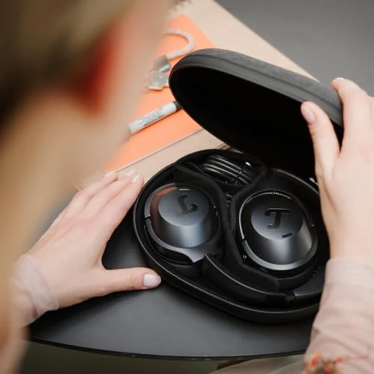 Teufel REAL BLUE NC 3 – Over-Ear Kopfhörer mit 98h Laufzeit, ANC, Conversation Mode & tiefem Bass – Schwarz – Bild 5