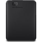 Western Digital Mobile Festplatte WD Elements EE, 6TB, schwarz - USB-3.2-Gen-1 Kompatibilität, zuverlässige Datenübertragung