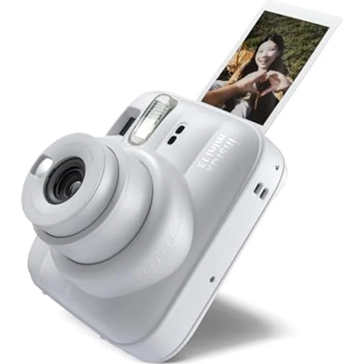 Fujifilm Instax Mini 13 Clay White, Sofortbildkamera, Weiss – Bild 10