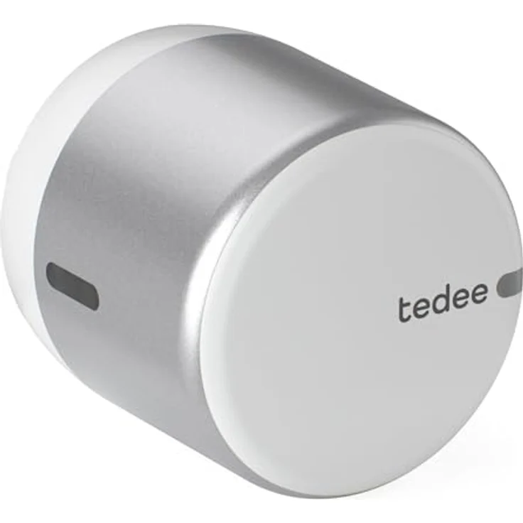 tedee Lock GO 2, smartes Bluetooth-Türschloss, nachrüstbar ohne Zylindertausch, Steuerung per App, schwarz, Ø 58mm x 65mm – Bild 2