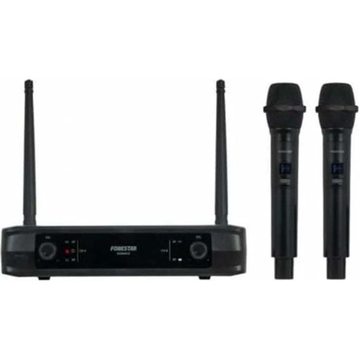 FONESTAR Mikrofon SONAIR-2M, mehrfarbig, 38 x 28,5 x 6,5 cm, Qualitätsmikrofon