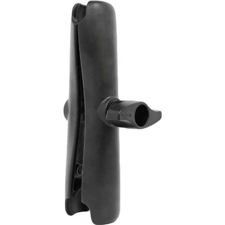 RAM Mounts RAM-D-201U-MI1, Smartphone Halterung mit doppelsockelarm und schwenkbaren Sichtwinkeln, Schwarz
