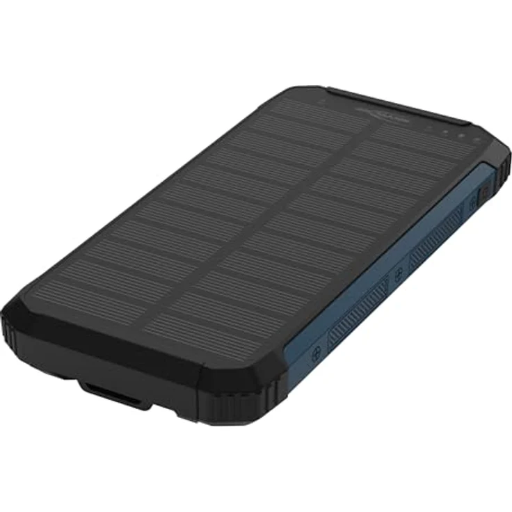 Ansmann Outdoor Powerbank PB212W LED (10000 mAh, 10.50 W, 50 Wh), Powerbank, Schwarz – Bild 1