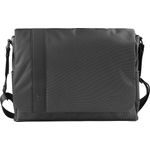 Bugatti Domani, Laptoptasche mit gefüttertem Fach für Notebooks bis 35x20x3 cm, Grau