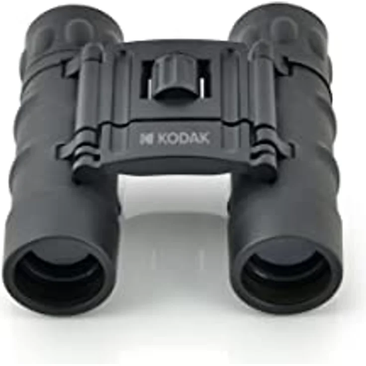 KODAK BCS400 Binokular Fernglas – Kompaktes Binokular Fernglas, 10-fache Vergrößerung, Objektiv mit Durchmesser 25 mm, Gummiummantelung – Schwarz – Bild 2