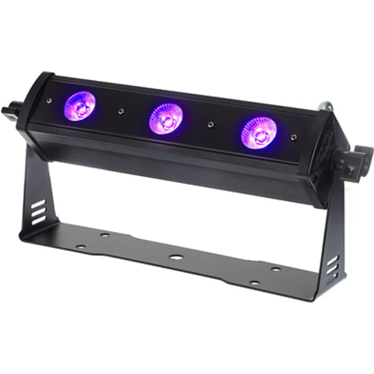 Varytec Giga Bar HEX 3, LED Bar mit 3 x 12 Watt RGBAW + UV 6in1 LEDs, IR Fernbedienung, DMX Steuerung, Metallgehäuse