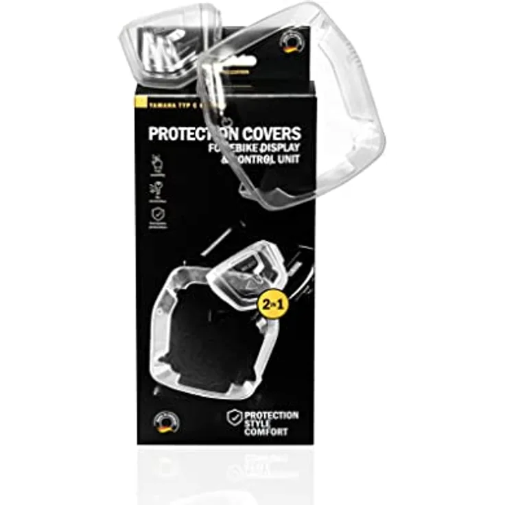 MH COVER MH-Cover Unisex – Erwachsene Display Cover-3050734992 Cover, Transparent, Länge 92mm, Breite 87mm, Höhe 19mm, Einfache Installation, Stilvolles Design, Langlebiger Schutz, Perfekte Passform