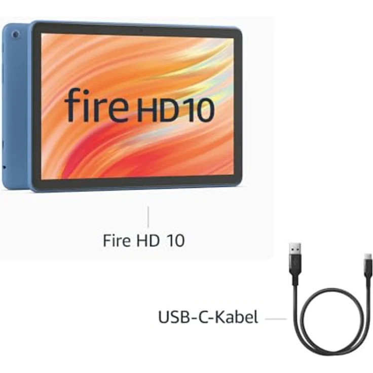 Amazon Fire HD 10-Tablet 2023, 10,1 Zoll Full HD, Octa-Core, 3 GB RAM, 32 GB Speicher, bis zu 13h Akkulaufzeit, blau, mit Werbung – Bild 5